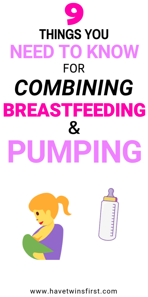 breastfeeding and pumping tips
