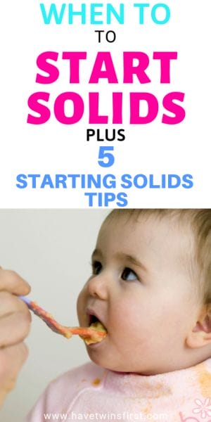 when to start solids with your baby