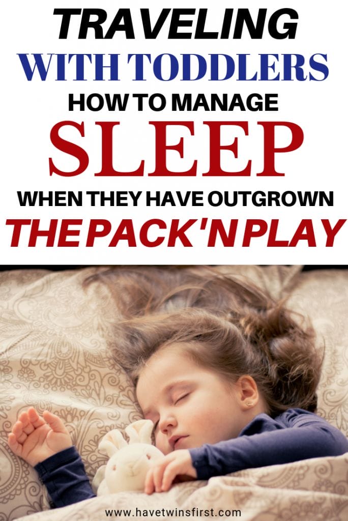 managing sleep when traveling with toddlers