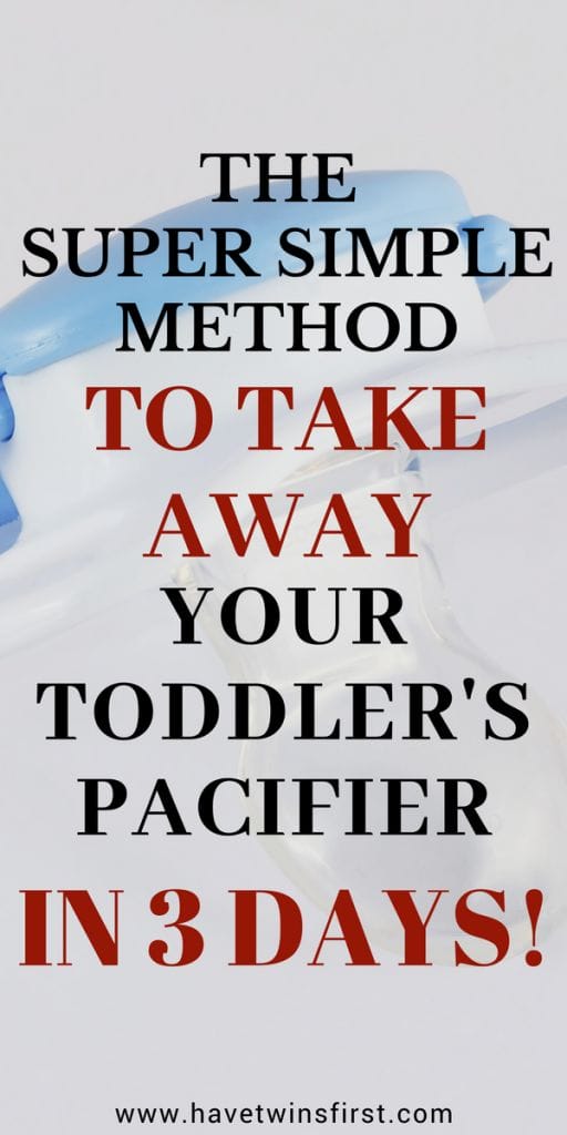 How To Get Your Toddler To Sleep Without a Pacifier Have Twins First
