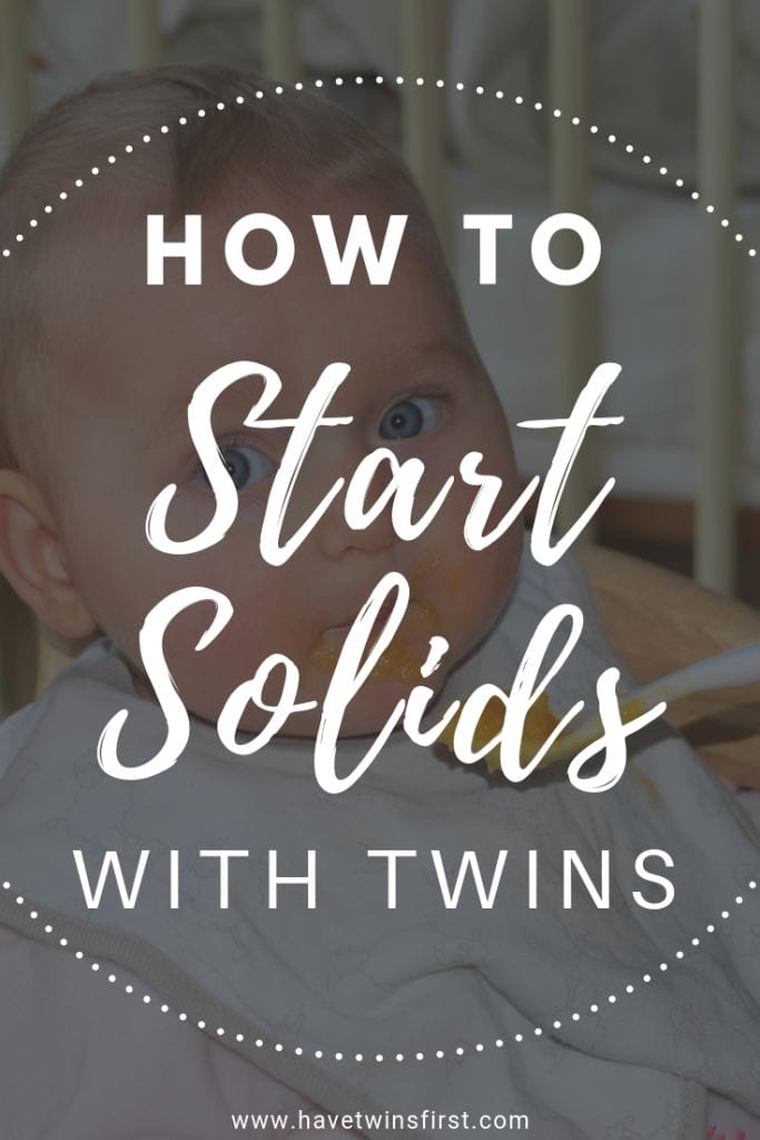 starting solids with twins