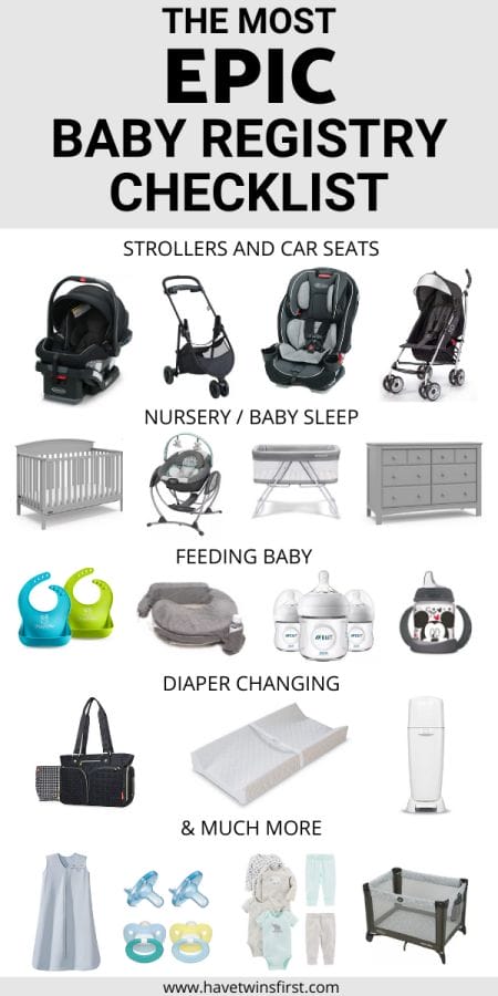 The most epic baby registry checklist.