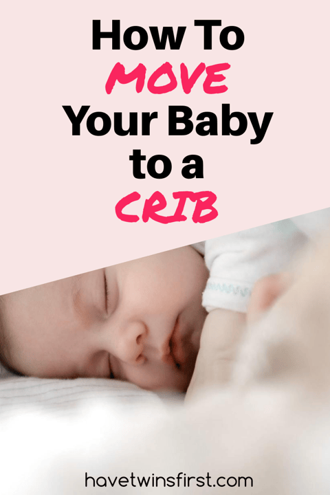 How to move your baby to a crib.