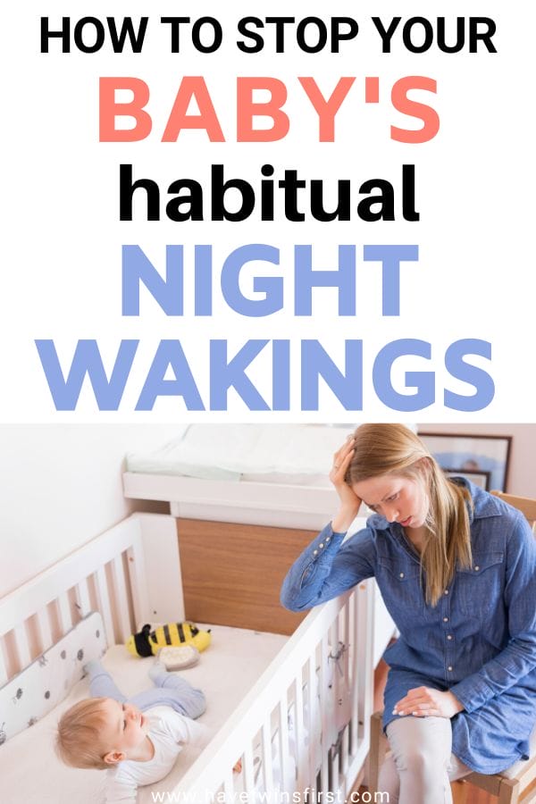 How to stop your baby's habitual night wakings.