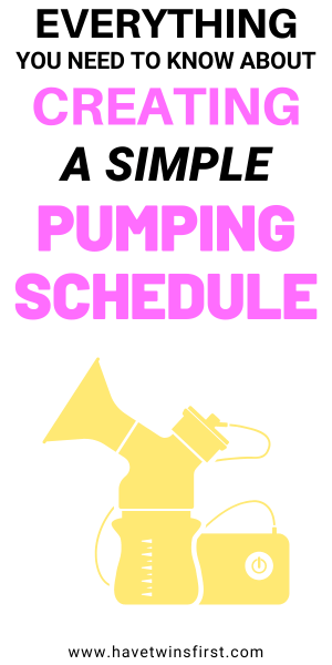 Everything you need to know about creating a simple pumping schedule.