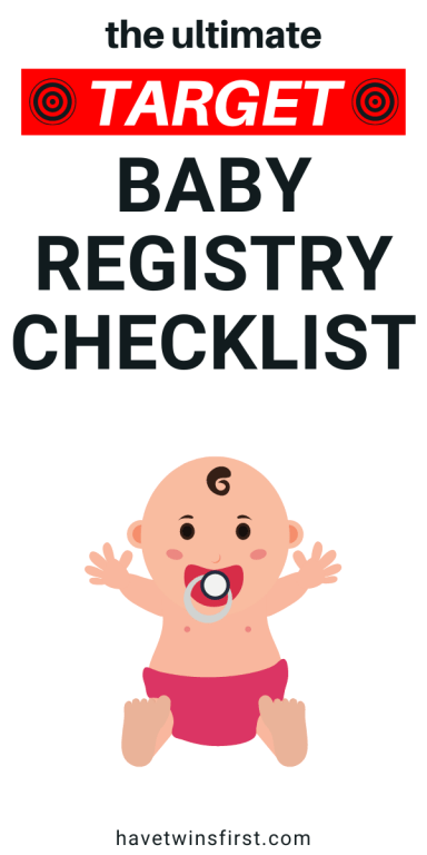 The ultimate Target baby registry checklist.