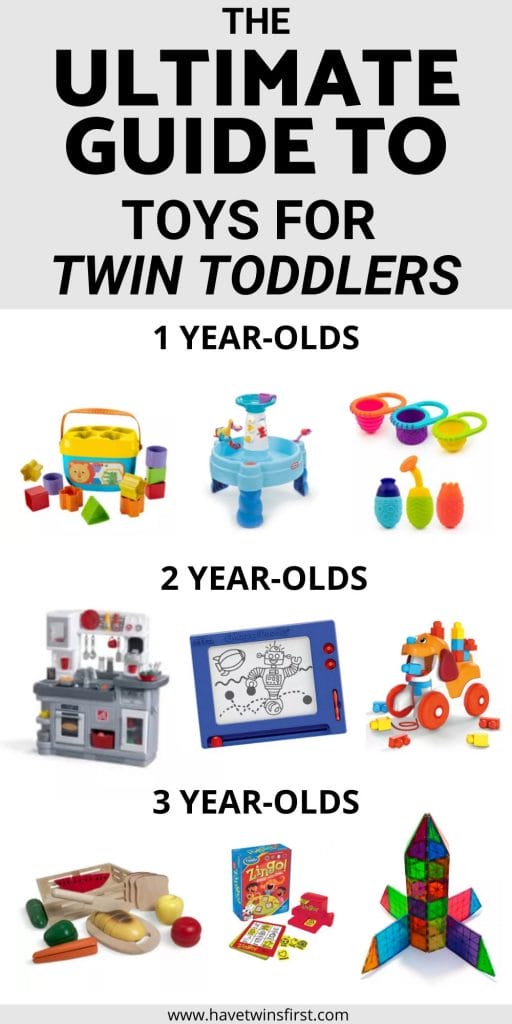 The ultimate guide to toys for twin toddlers.