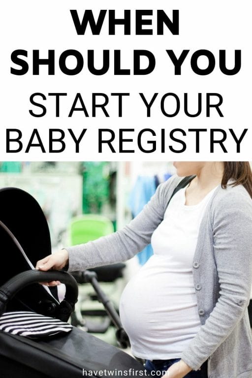 When should you start your baby registry.