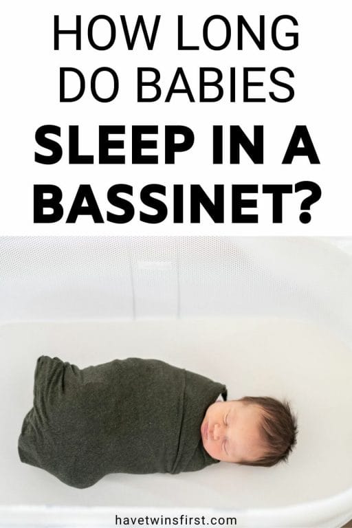 How long do babies sleep in a bassinet?