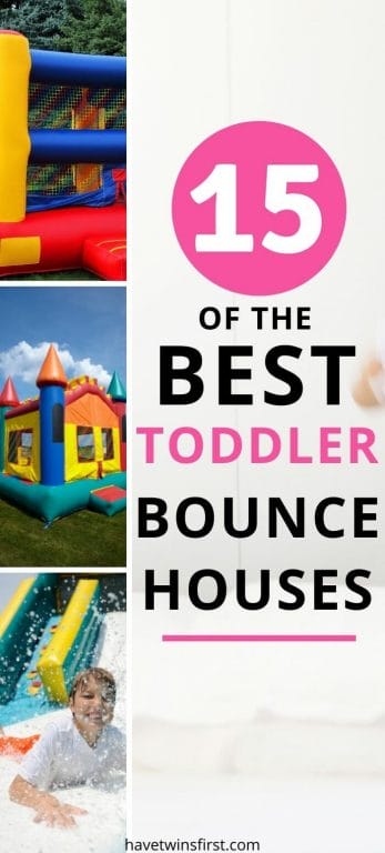 15 of the best toddler bounce houses.