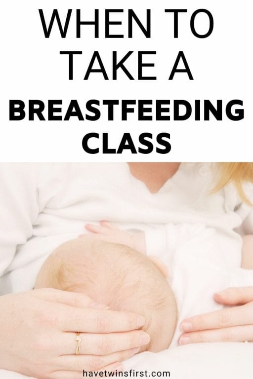 When to take a breastfeeding class.