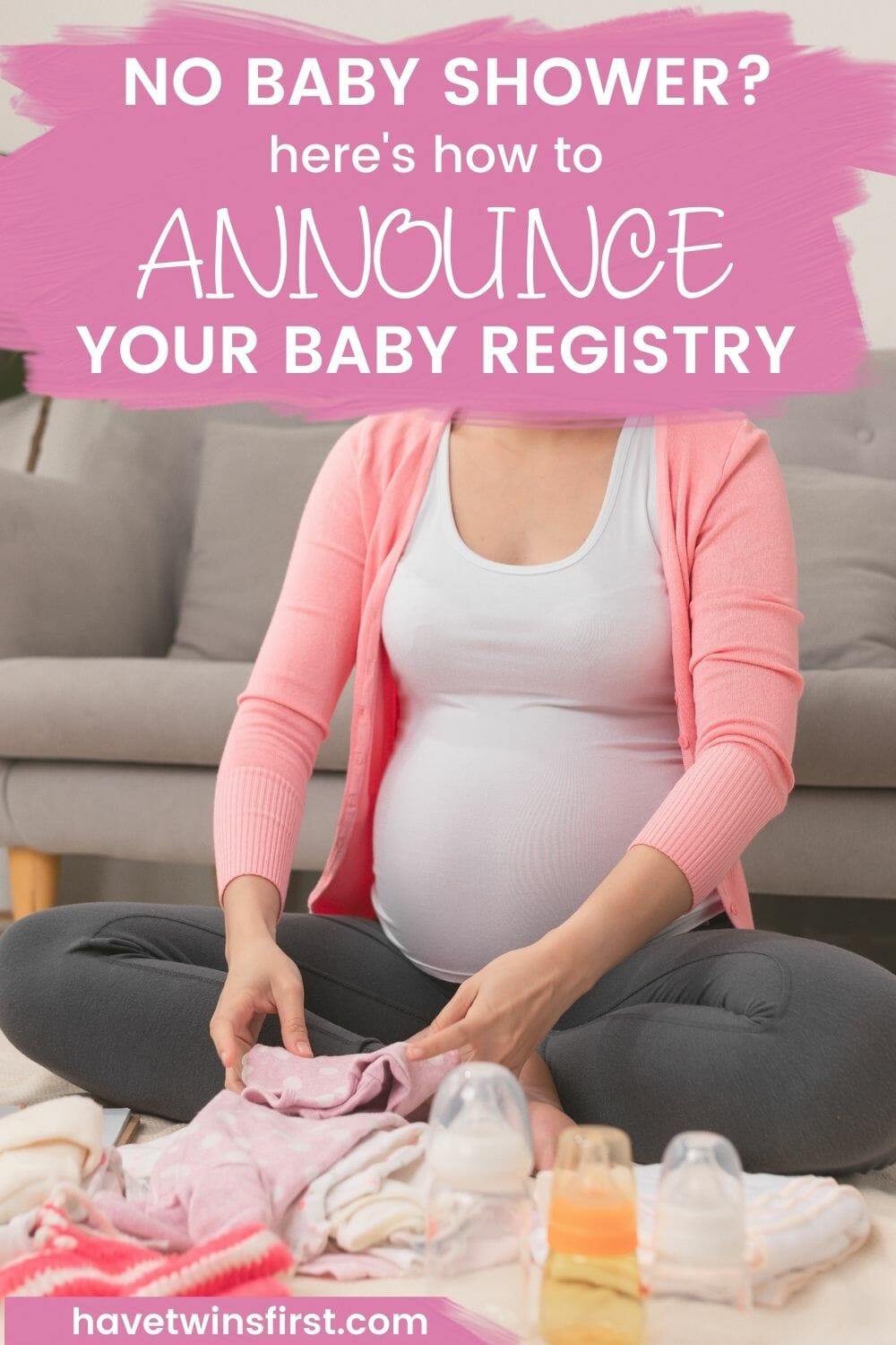 How To Politely Announce Your Baby Registry Without a Baby Shower