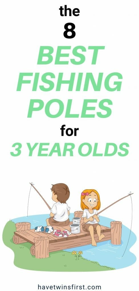 Kids Fishing Pole Style 2 (Green) – DaddyGoFish