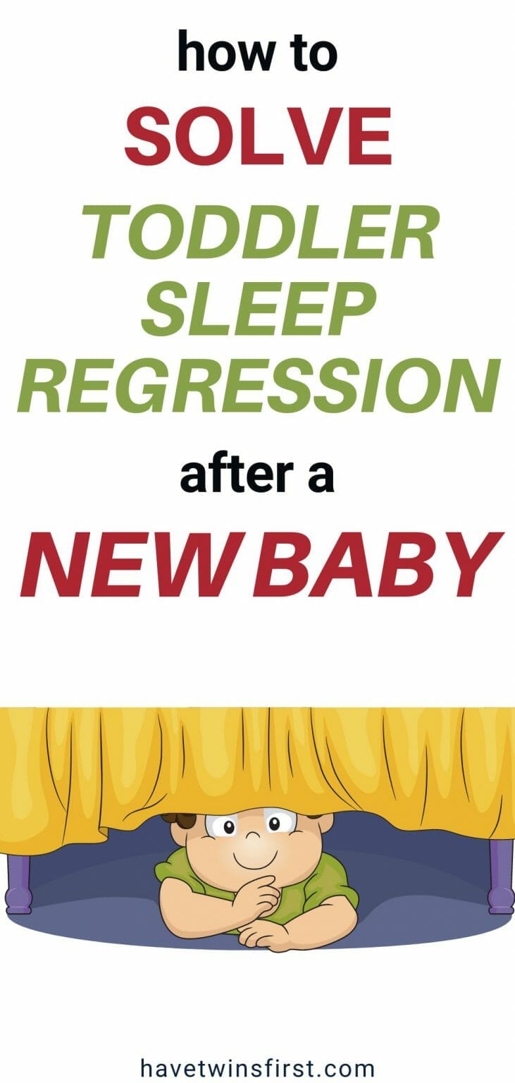 How To Deal With a Toddler Sleep Regression After a New Baby Have