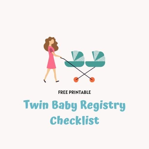 Twin baby registry sales checklist