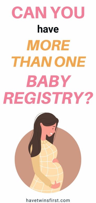 Can you have more than one baby registry?