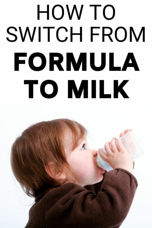 How to switch from formula to milk.