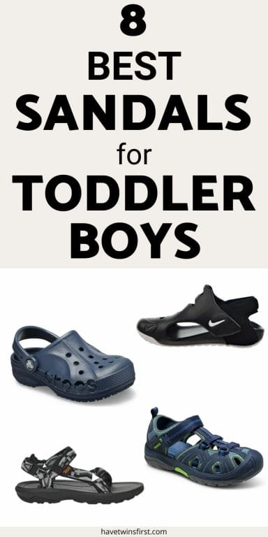 The best sandals for toddler boys.