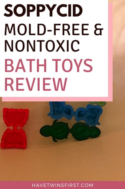 Soppycid mold-free and nontoxic bath toys review.