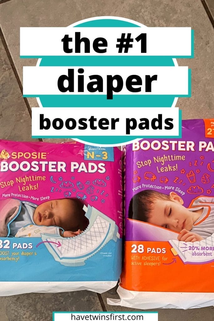 The #1 diaper booster pads.