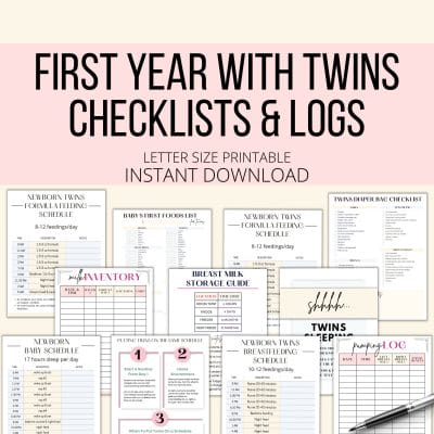 Twin hot sale registry checklist